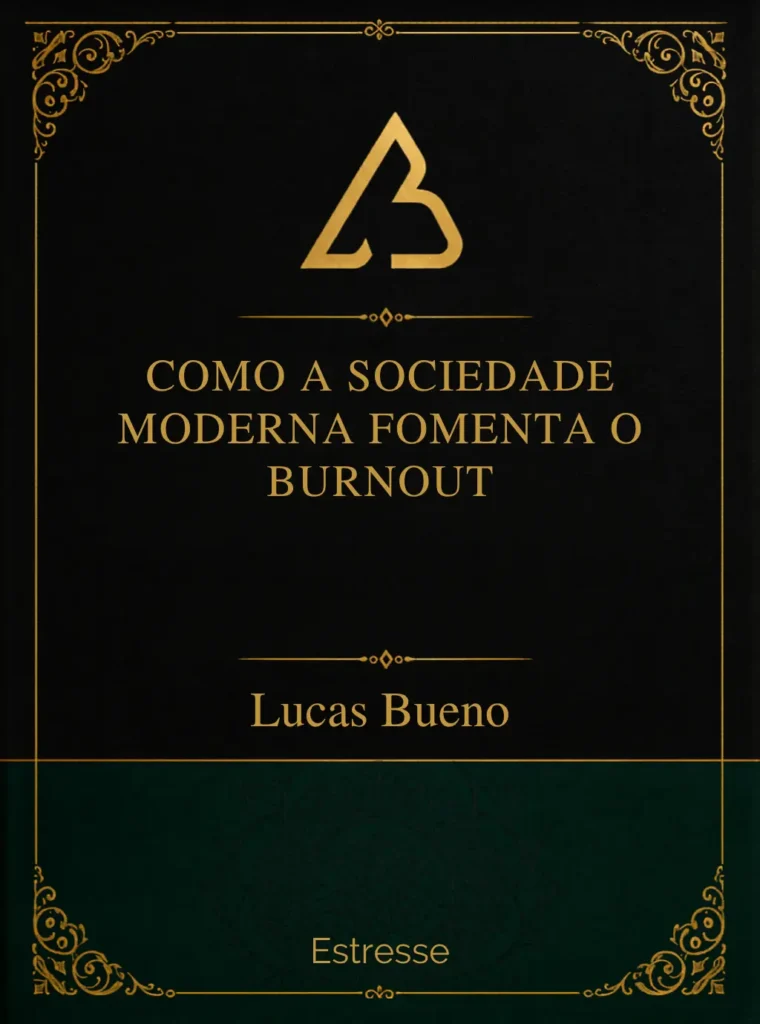 Capa - Como a sociedade moderna fomenta o BURNOUT