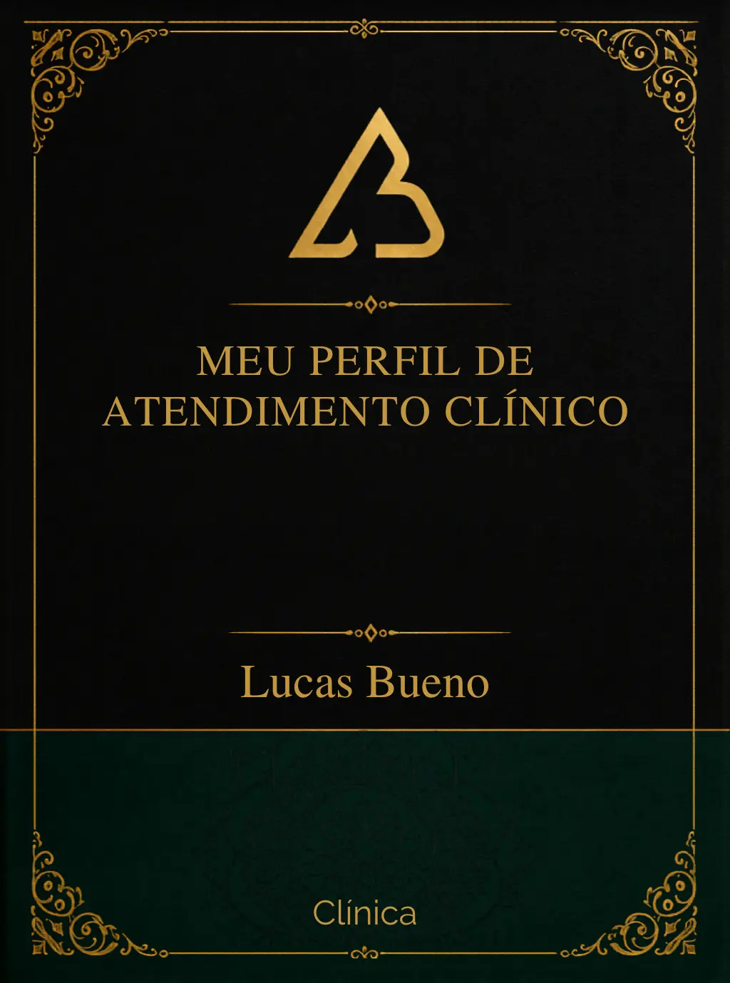 Capa -MEU PERFIL DE ATENDIMENTO CLÍNICO v1