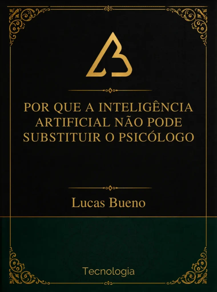 Capa - Por que a inteligência artificial não pode substituir o psicólogo